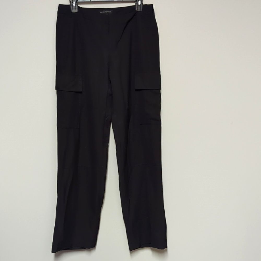Banana Republic Black Cargo Dress Trousers